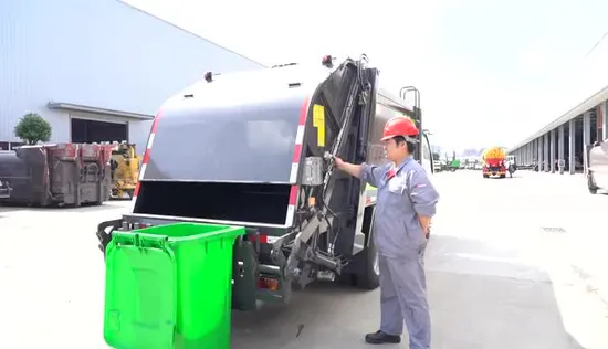 Foton 12,5 cbm 190 HP LHD Coletor de lixo Caminhão compactador de lixo