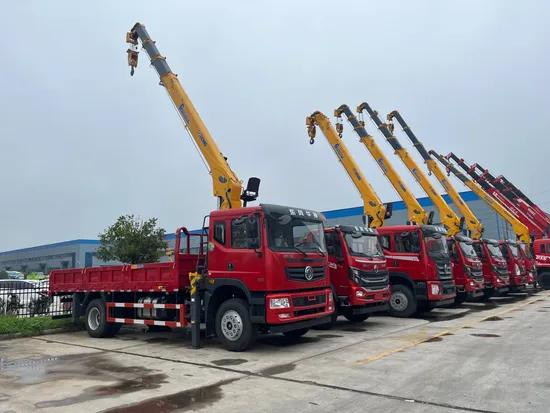 Guindaste de caminhão guindaste montado em caminhão 10